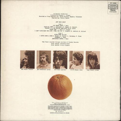 Jeff Beck Jeff Beck Group UK vinyl LP album (LP record) (186371)